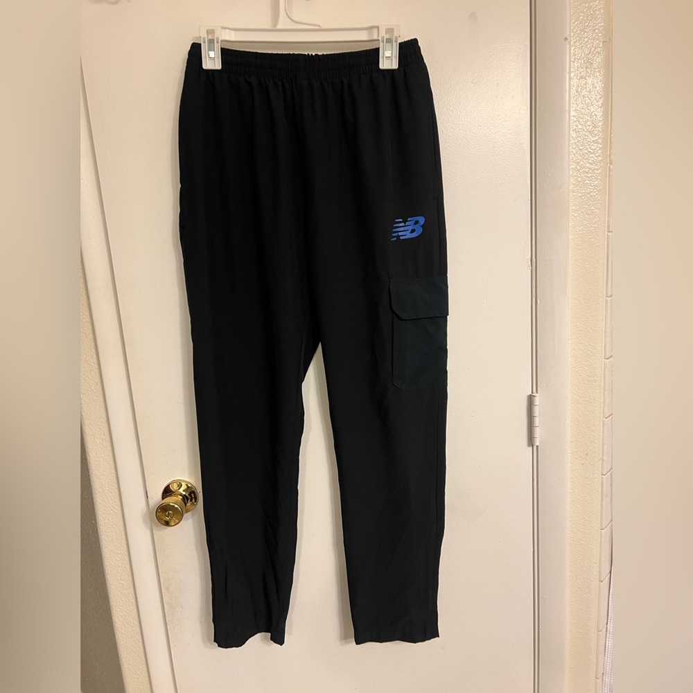 New Balance Men's Black Cargo Pants